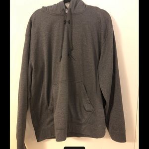Grey under armour hoodie